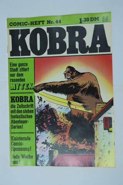 Kobra Comic 1975/44 Gevacur im Zustand (1-2). 140687