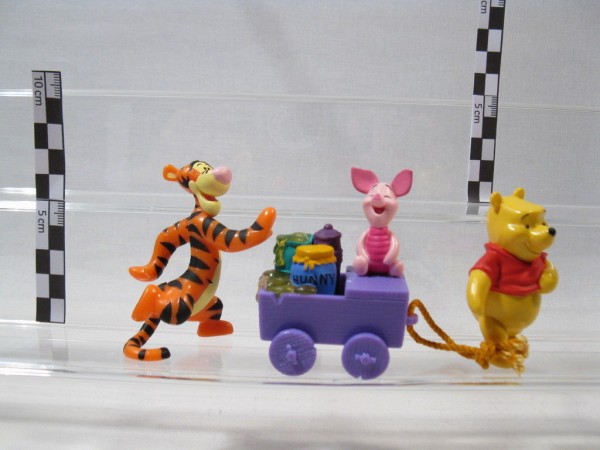 Winnie Pooh Applause: Pooh, Tigger, Piglet ziehen einen Karren 60501