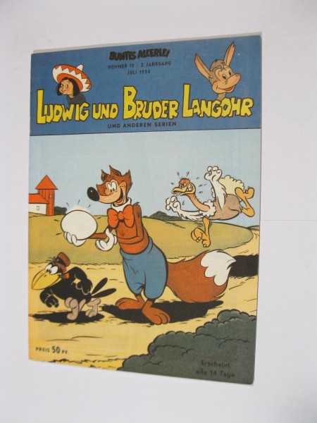 Buntes Allerlei Nr. 1954/15 Hethke im Zustand (0-1). 100821