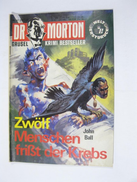 Dr. Morton Grusel Krimi Nr. 47 Erber Vlg im Z (2-3). 103835