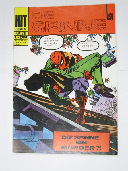 Hit Comics Spinne Nr. 231 Marvel BSV Williams im Z (1-2). 123769