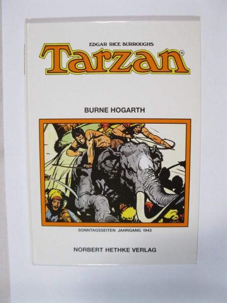 Tarzan Sonntagsseiten 1943 im Zustand (1) Hethke Hardcover 98371+