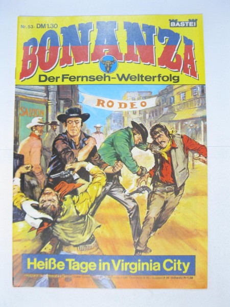 Bonanza Nr. 53 Bastei Verlag im Zustand (0-1). 127941