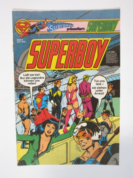 Superboy Nr. 1980/ 4 Ehapa im Zustand (0-1). 66395