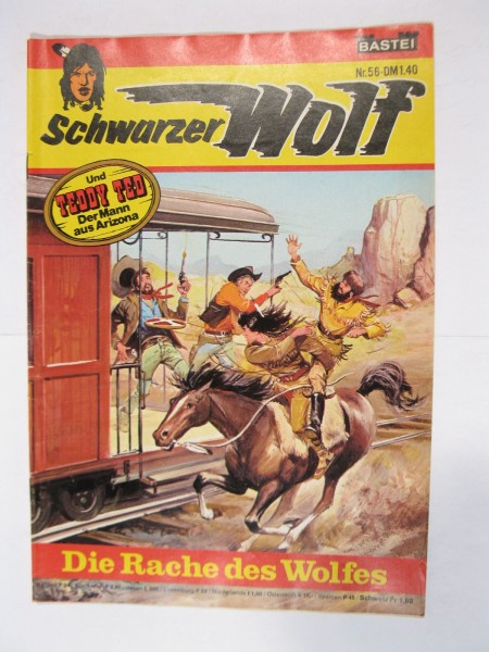 Schwarzer Wolf Nr. 56 Bastei im Zustand (1). 86083