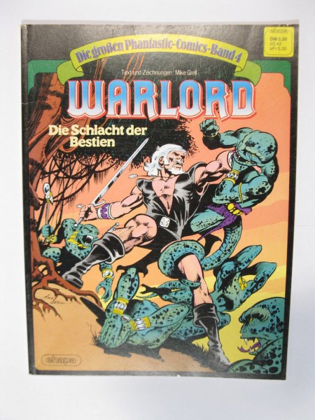Große Phantastik Comics 4: WARLORD im Zustand (1-2) Ehapa 99627PA