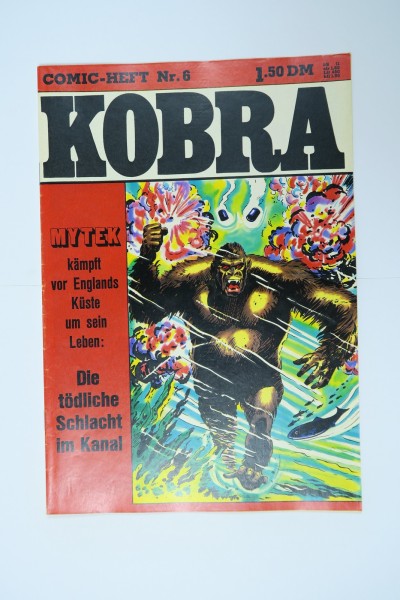 Kobra Comic 1976/ 6 Gevacur im Zustand (1/1-2). 145495