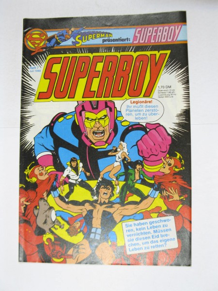 Superboy Nr. 1980/ 7 Ehapa im Zustand (1/1-2). 124025