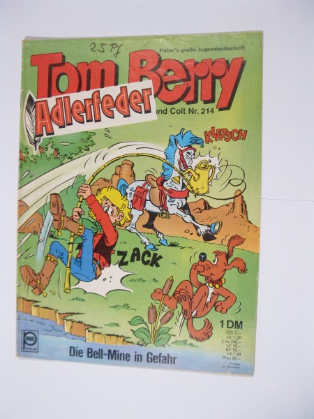 Tom Berry Nr. 214 Pabel Verlag im Zustand (2 NZ). 96291