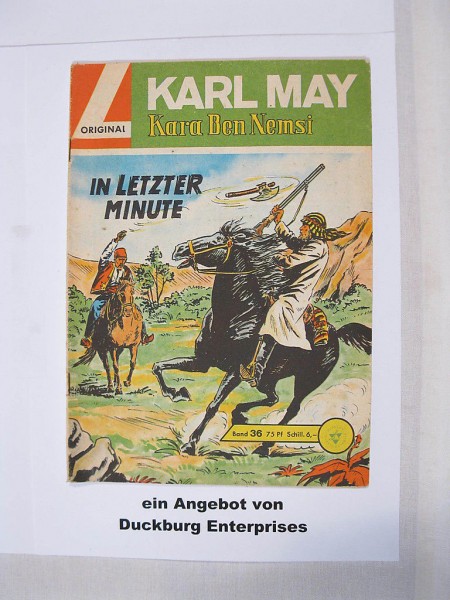 Karl May 36 Lehning Vlg. (Winnetou) in Z (1-2) 42714
