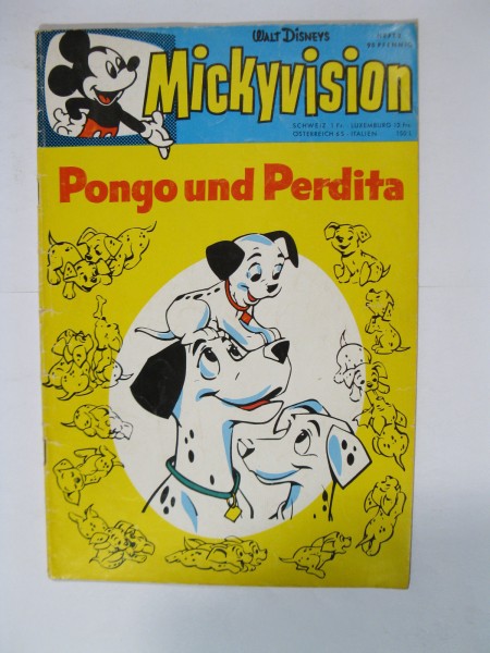 Mickyvision / Micky Vision 1962/ 2 Ehapa Verlag im Zustand (2-3). 79519
