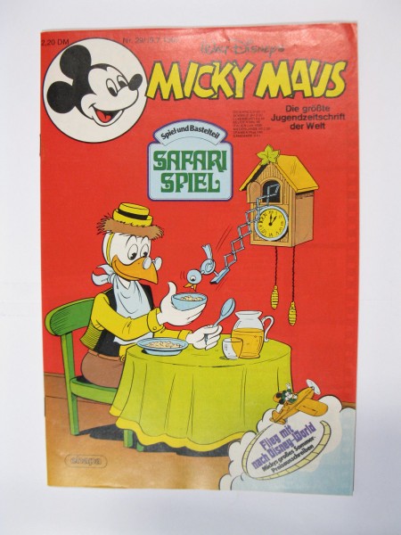 Micky Maus 1983/29 Originalheft vom 19.7.83 in Z (1) 54775