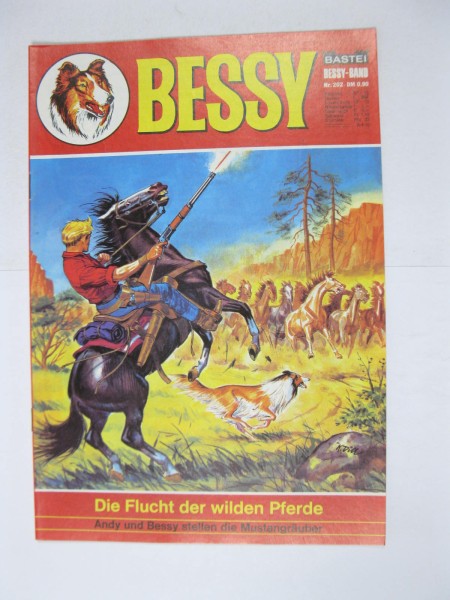 Bessy Comic-Heft Nr.202 Bastei im Zustand (0-1). 140211