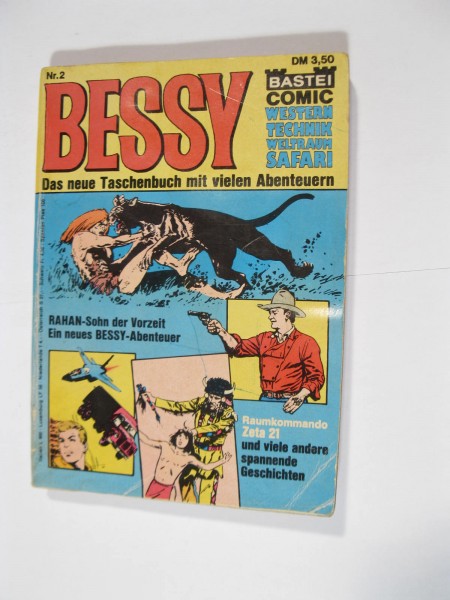 Bessy Taschenbuch 196 Seiten Nr. 2 Bastei im Zustand (2-3). 100261