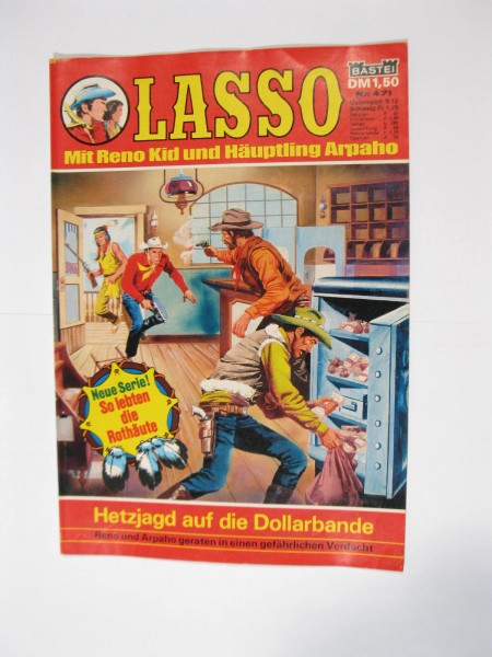Lasso Nr. 471 Bastei Verlag im Zustand (1-2). 106996