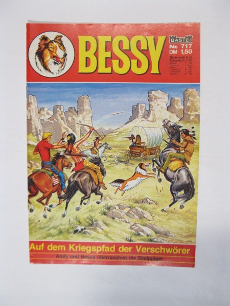 Bessy Comic-Heft Nr.717 Bastei im Zustand (1-2). 72517