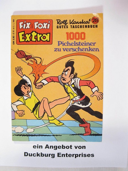 Fix und Foxi Extra Taschenbuch Nr. 28 in Z (1) Kauka 41682