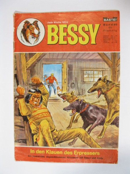 Bessy Comic-Heft Nr. 85 Bastei im Zustand (2-3). 84667
