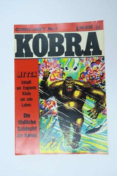 Kobra Comic 1976/ 6 Gevacur im Zustand (1). 150103