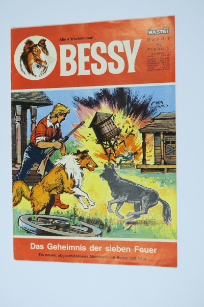 Bessy Comic-Heft Nr. 1 Bastei im Zustand (2). 141681