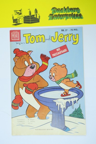 Tom und Jerry 1.Aufl. Nr. 27 Tessloff / Moewig Verlag im Z (1). 145915