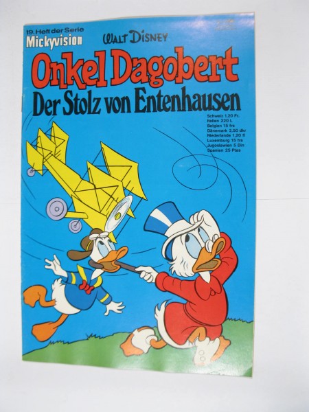 Mickyvision 2. Serie Onkel Dagobert Nr. 19 Ehapa Vlg. im Zustand (1). 100559