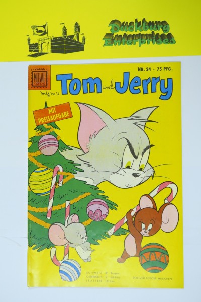 Tom und Jerry 1.Aufl. Nr. 24 Tessloff / Moewig Verlag im Z (1-2). 145909