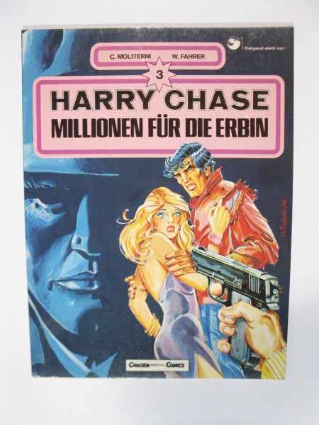 Harry Chase Nr. 3 im Zustand (1) 1.Auflage Carlsen Comic 99739+