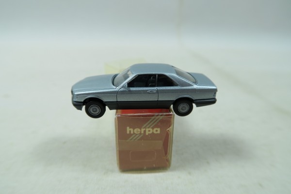Herpa Mercedes Benz 560 SEC silber in OVP H0 1:87 149169