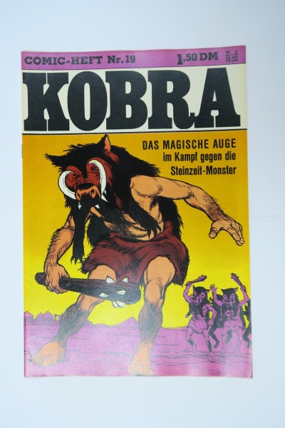 Kobra Comic 1976/19 Gevacur im Zustand (1). 150129