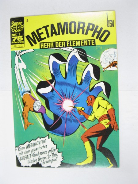 Super Comics / Metamorpho Nr. 9 BSV im Zustand (1 St ). 131475