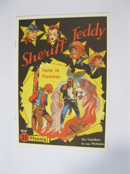 Sheriff Teddy ND Nr. 6 Hethke im Zustand (0-1). 100955