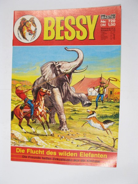 Bessy Comic-Heft Nr.720 Bastei Verlag im Zustand (0-1). 107539