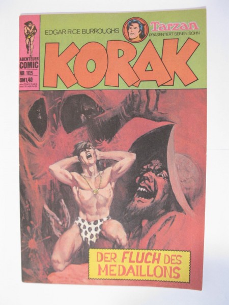 Korak, Tarzan Sohn Nr. 105 BSV Verlag im Zustand (1). 90389
