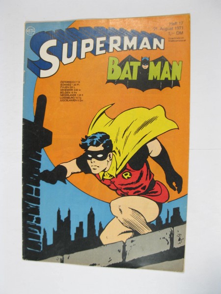 Superman Comic 1971/17 Ehapa im Zustand (1-2). 113339