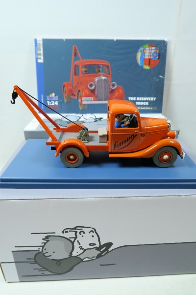 Tim & Struppi Tintin Auto 1/24 Abschleppwagen Moulinsart 29933