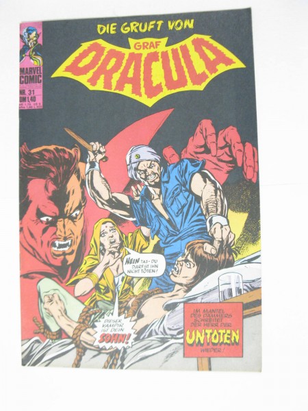Dracula Nr. 31 Marvel Comic Williams im Z (1/1-2). 124507