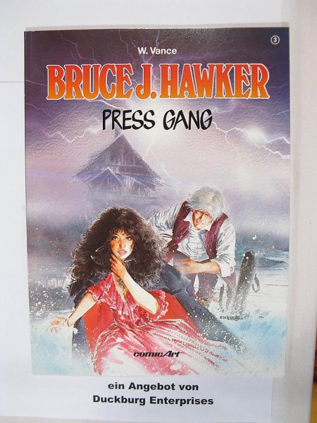 Bruce J. Hawker Nr. 3 Carlsen Comics Erstauflage 45319