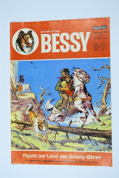 Bessy Comic-Heft Nr. 14 Bastei im Zustand (1-). 141703