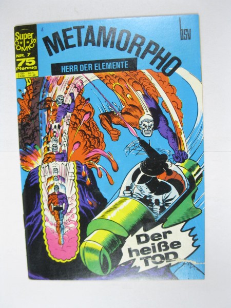 Super Comics / Metamorpho Nr. 7 BSV im Zustand (2-3 St ). 131471