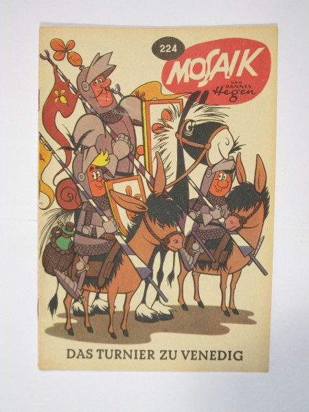 Mosaik DDR Comic Nr. 224 Vlg. Junge Welt im Zustand (1-2). 64973