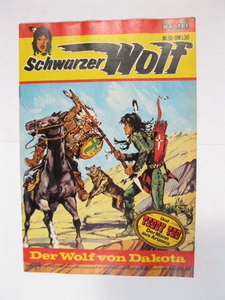 Schwarzer Wolf Nr. 30 Bastei im Zustand (0-1/1). 86033