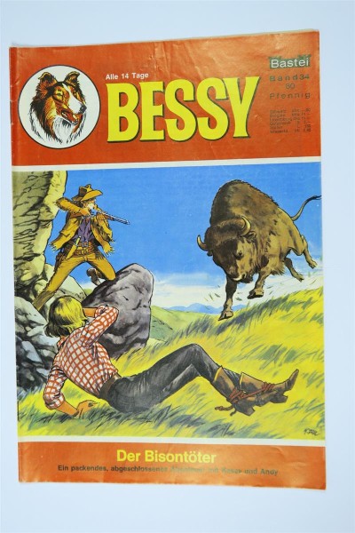 Bessy Comic-Heft Nr. 34 Bastei im Zustand (1-2/2). 141741