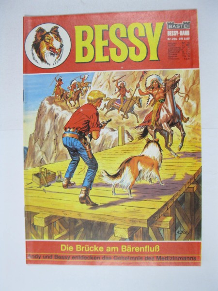 Bessy Comic-Heft Nr.224 Bastei im Zustand (1). 140223