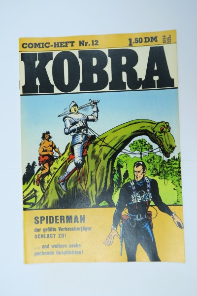 Kobra Comic 1976/12 Gevacur im Zustand (0-1/1). 150115