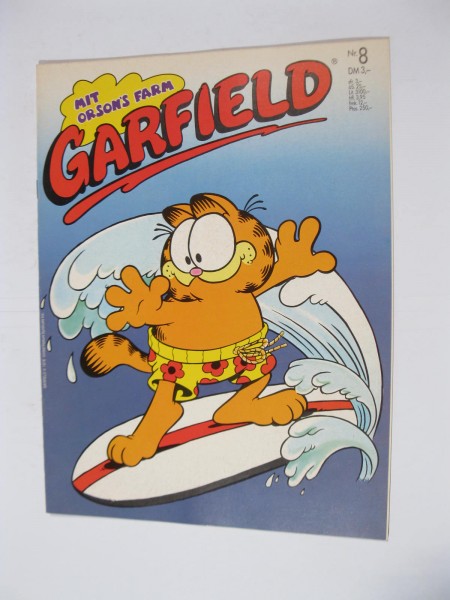 Garfield GbÜ Nr. 1987/ 8 Bavaria Vlg. im Z (0-1). 111241