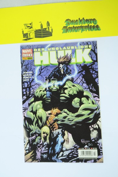 Hulk Comic Panini Marvel Deutschland Nr. 3 im Zustand (0-1).139371