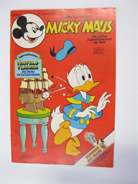 Micky Maus 1983/32 Originalheft vom 9.8.83 in Z (1) 54778