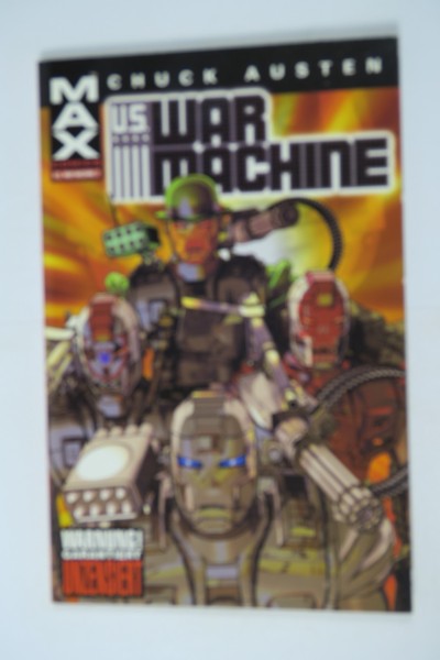 Max Comics Sc US War Machine Nr. 2 Panini im Zustand (1).136569