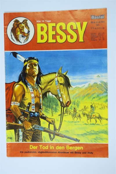 Bessy Comic-Heft Nr. 54 Bastei im Zustand (1-2). 141781